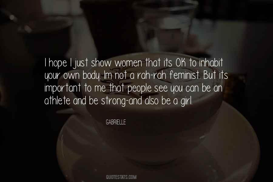 Quotes About A Strong Girl #1647196