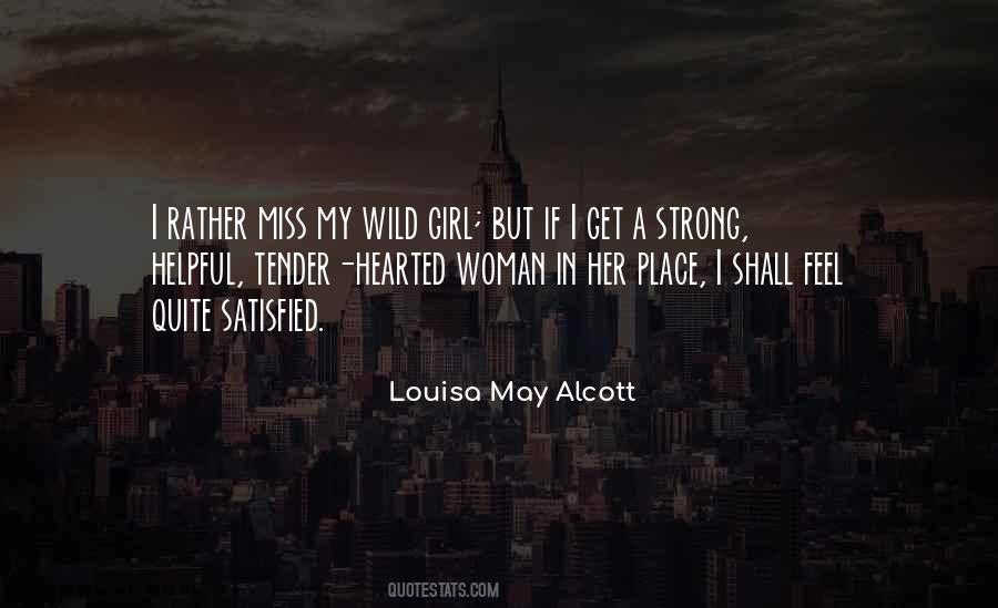 Quotes About A Strong Girl #430858