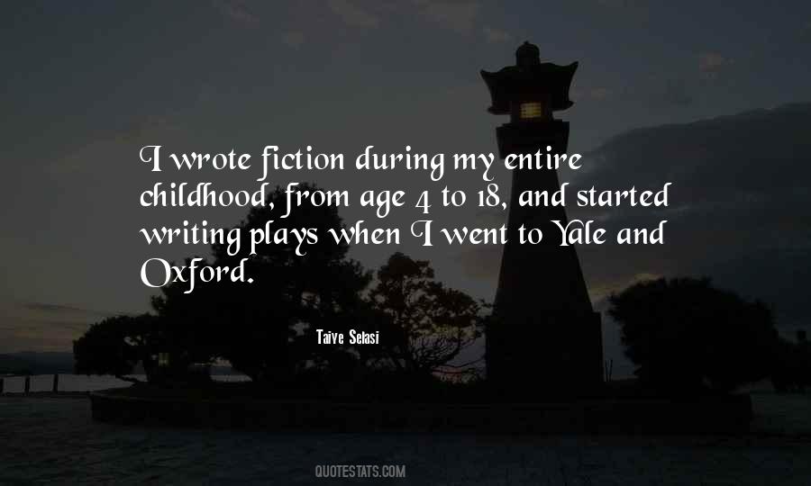 Quotes About Writing Plays #169314