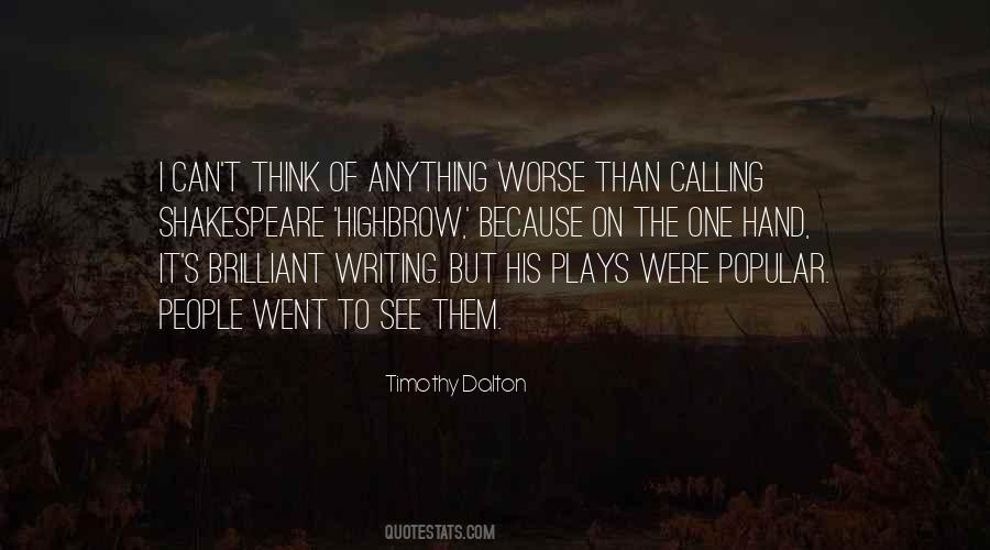 Quotes About Writing Plays #22498