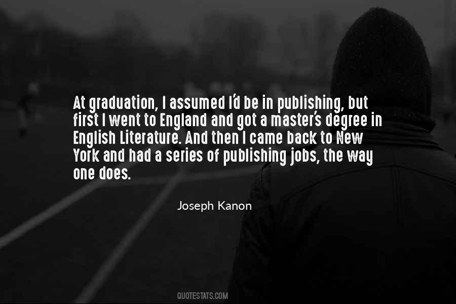First In A Series Quotes #1289344