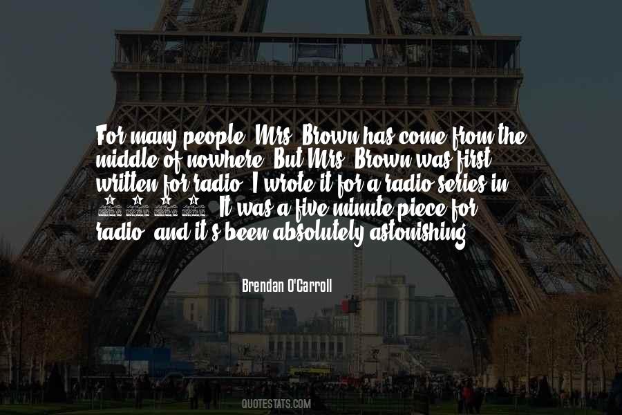First In A Series Quotes #340230