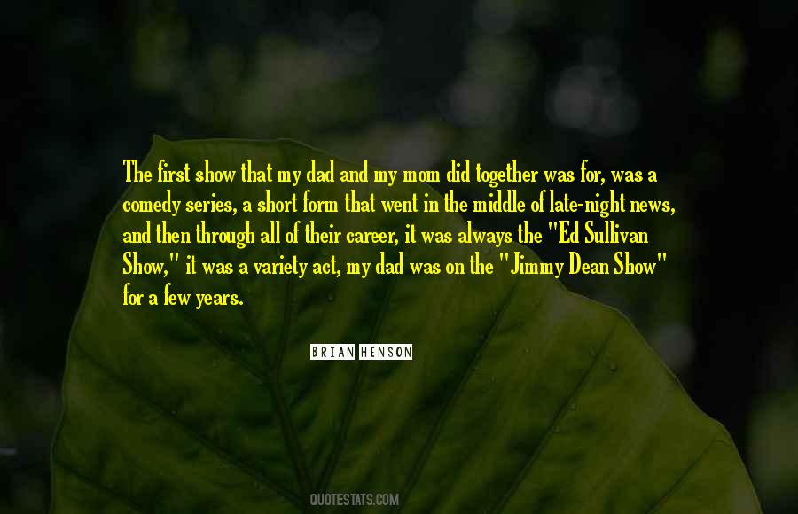 First In A Series Quotes #452433