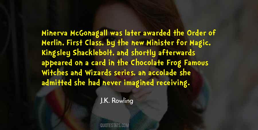 First In A Series Quotes #948661