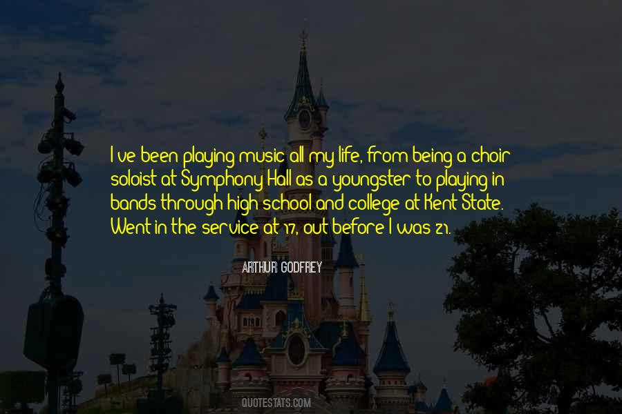 Quotes About High School Choir #1082658