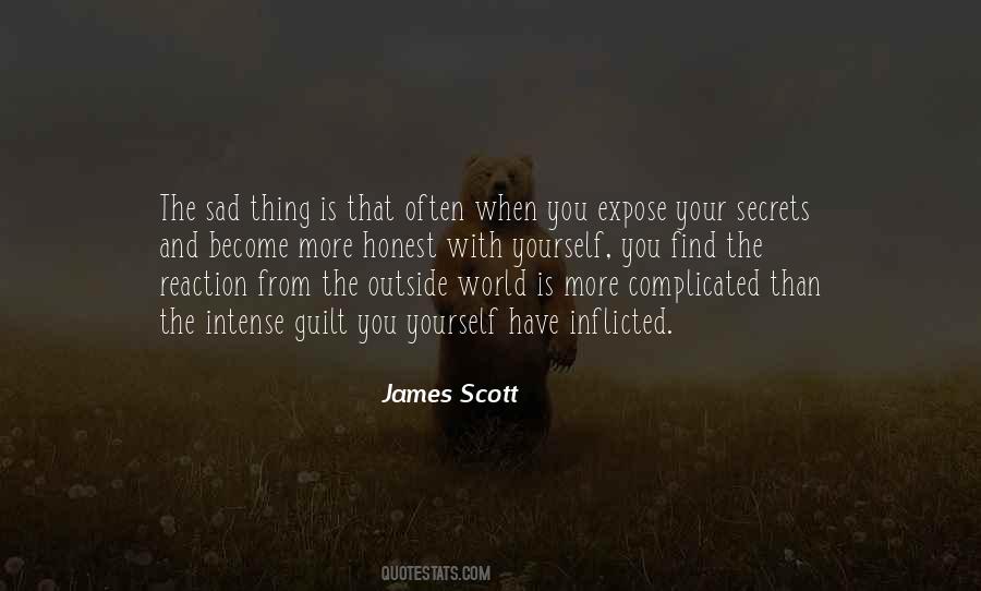 Quotes About Secrets And Guilt #311193