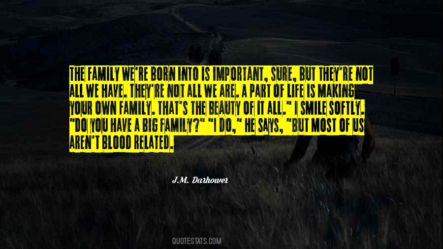 Quotes About Non Blood Related Family #430693