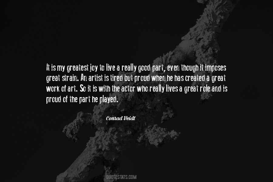 Art And Joy Quotes #1226892