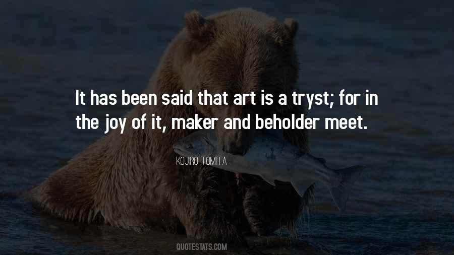 Art And Joy Quotes #128330