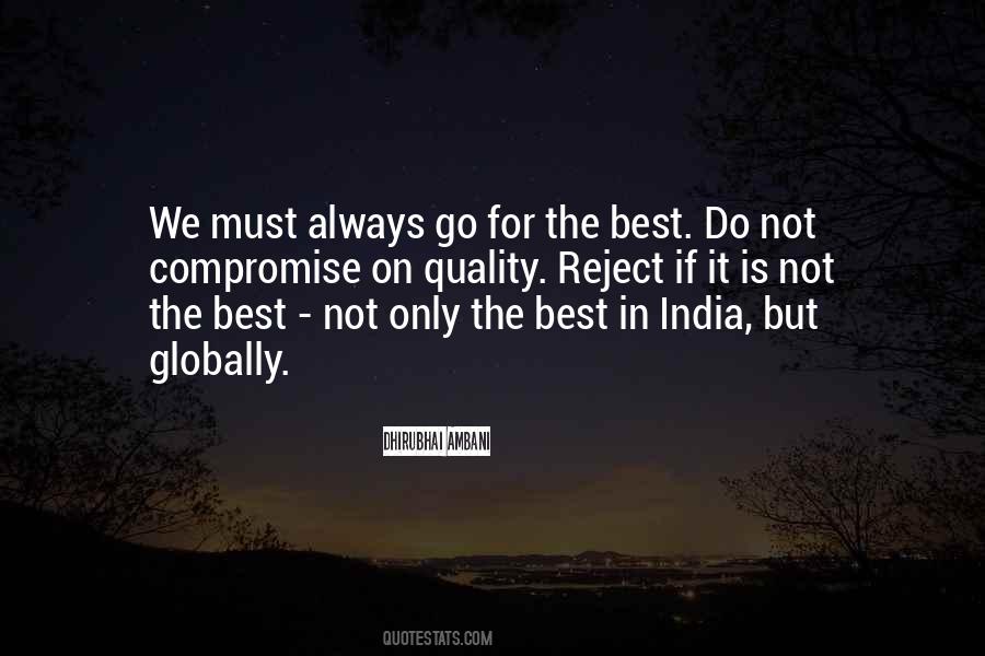 Quotes About Only The Best #124275