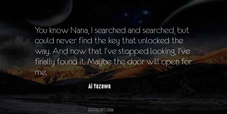 Quotes About Keys And Doors #1267752