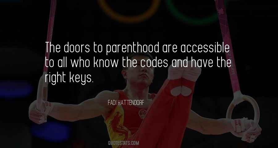 Quotes About Keys And Doors #1416750