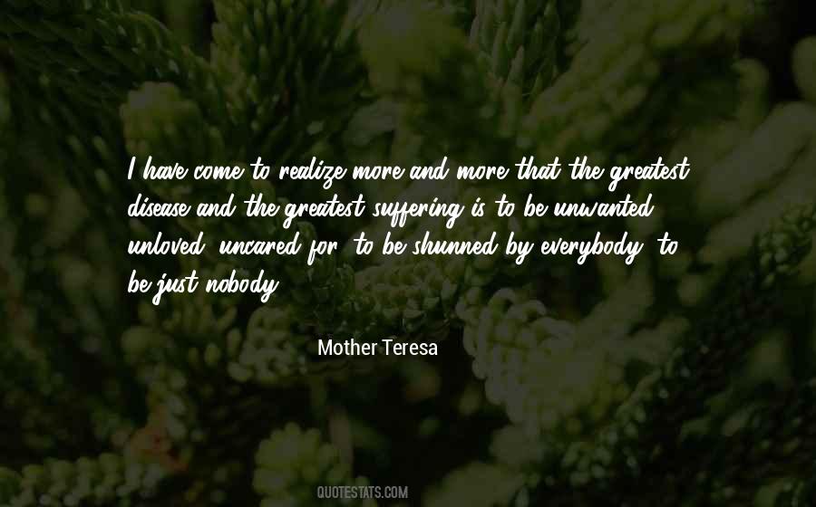 Uncared For Quotes #417327