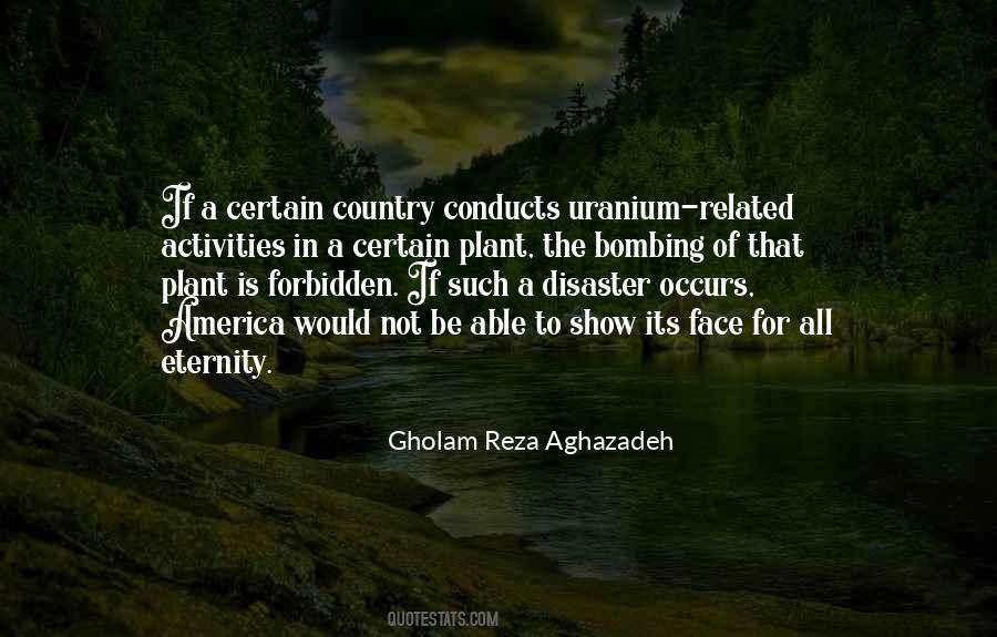 Quotes About Uranium #366221
