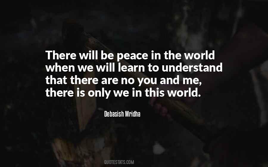 Be Peace Quotes #1314918