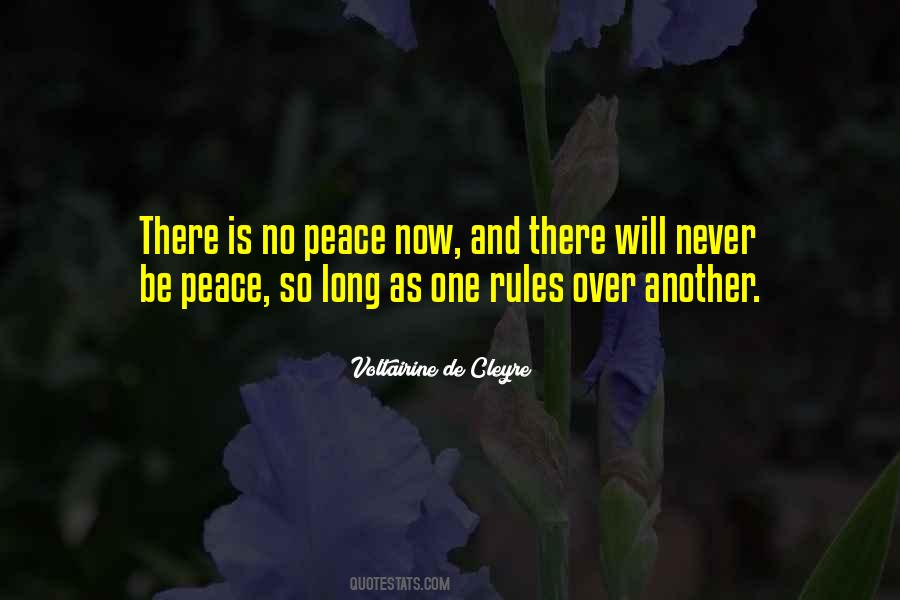 Be Peace Quotes #1787295