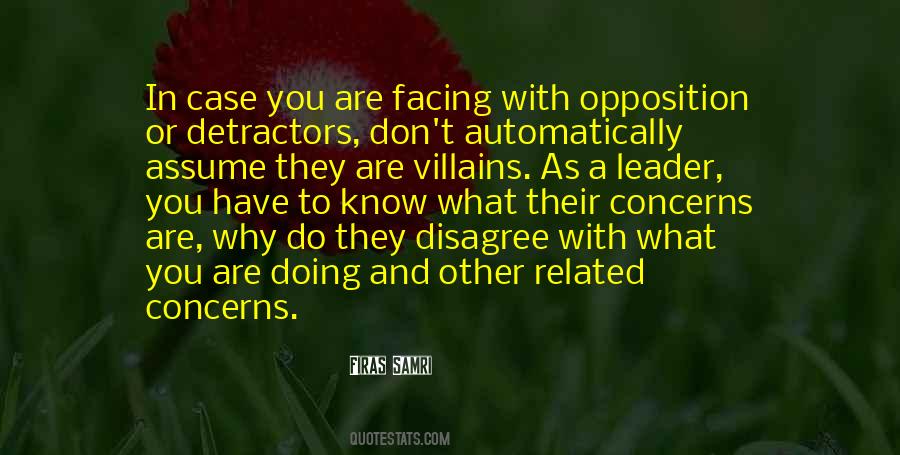 Quotes About Detractors #699103