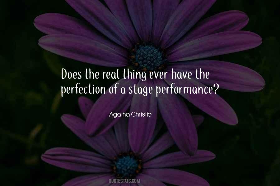 Quotes About Stage Performance #1783753