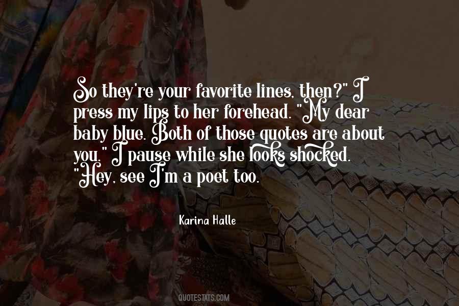 Blue Lips Quotes #1830366