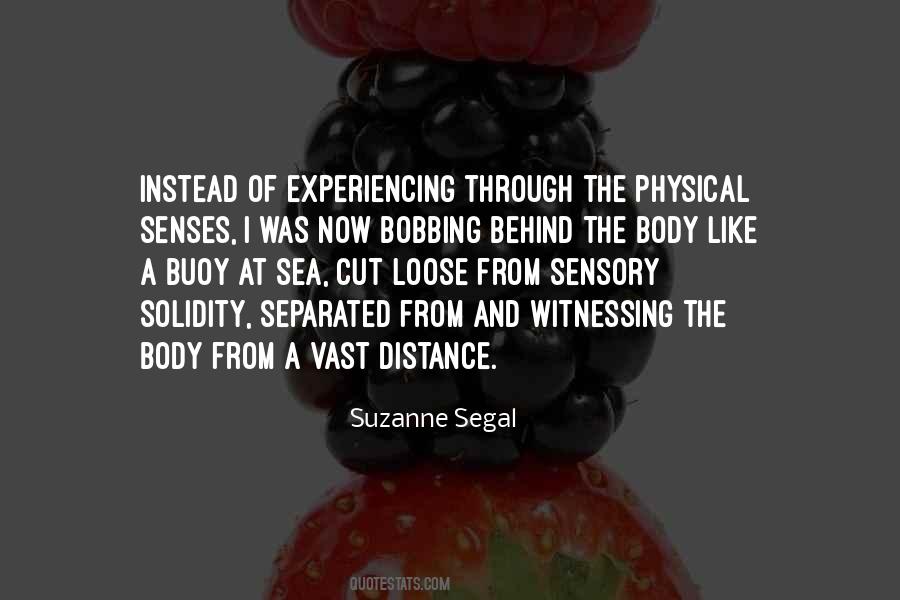 Senses Of The Body Quotes #864859