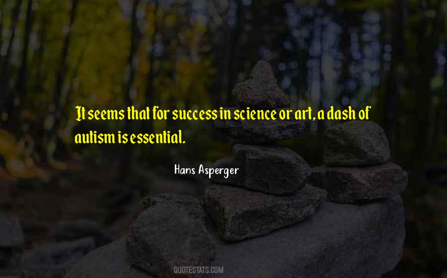 Essential For Success Quotes #1086986
