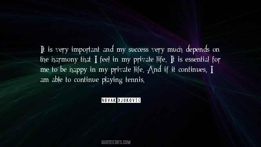 Essential For Success Quotes #1403471