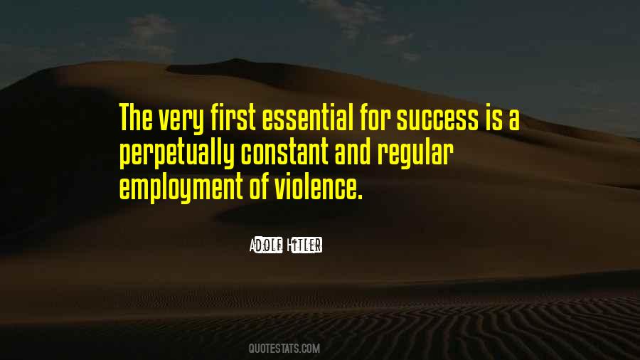 Essential For Success Quotes #930382