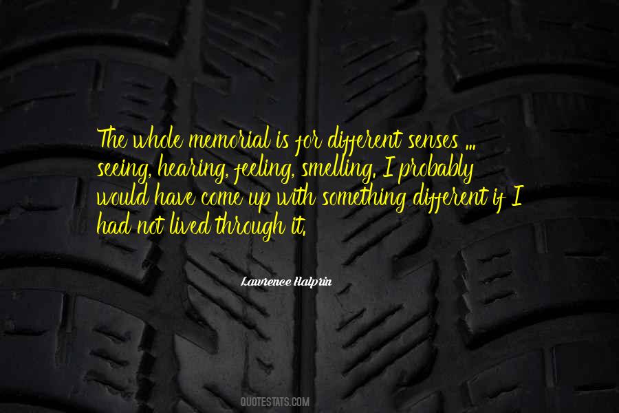 Feeling Different Quotes #500151