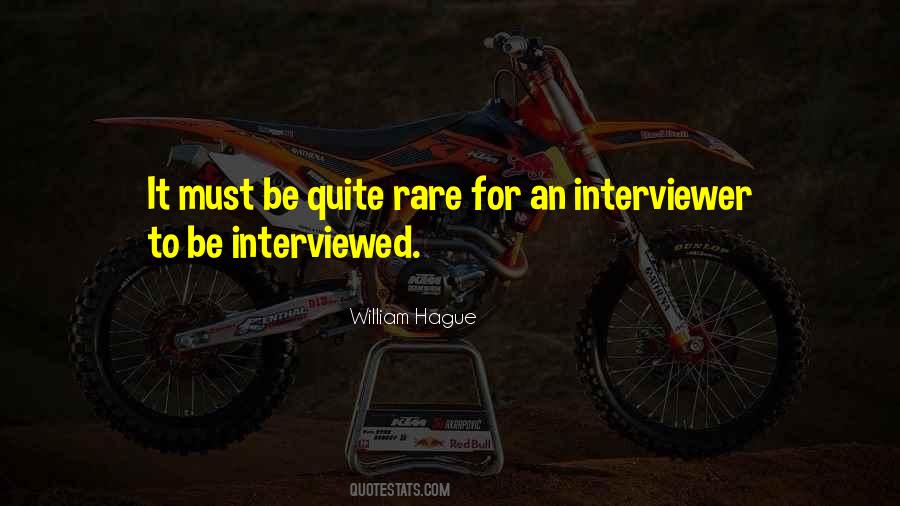 Interviewed By Quotes #217895