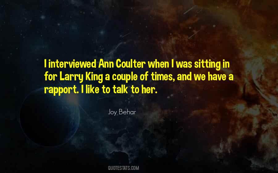 Interviewed By Quotes #22683