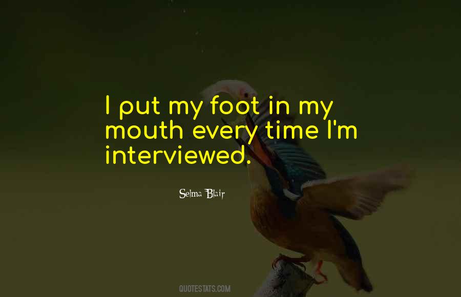 Interviewed By Quotes #673767