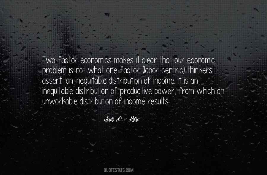 Economic Factor Quotes #803121