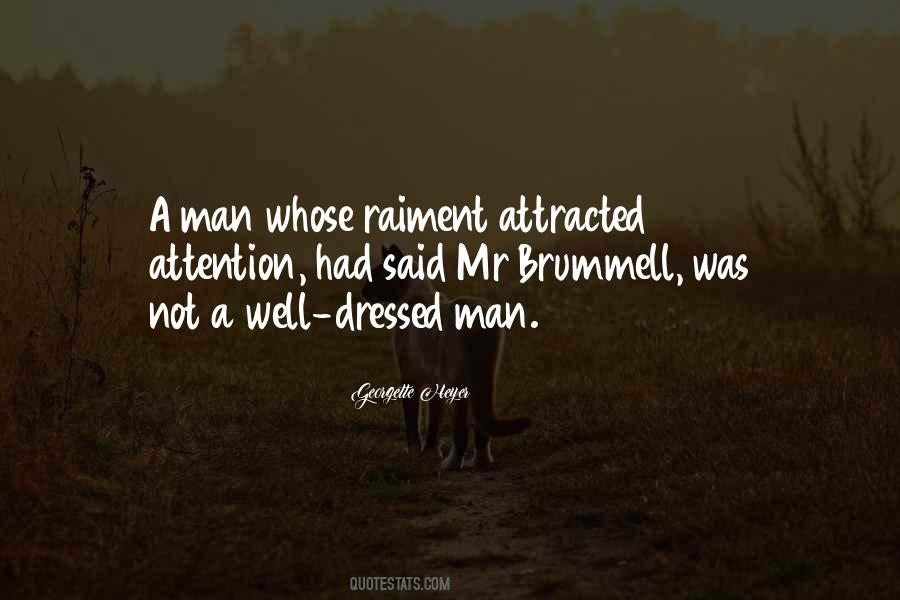 Quotes About Well Dressed Man #1107660