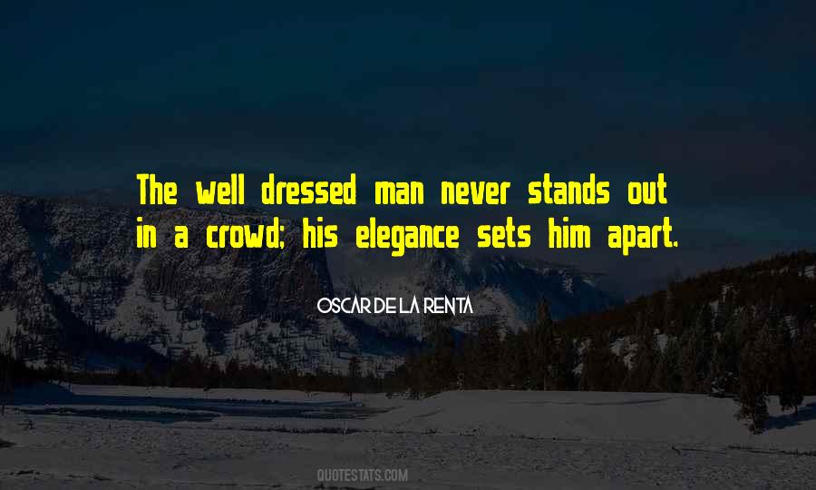 Quotes About Well Dressed Man #1806125