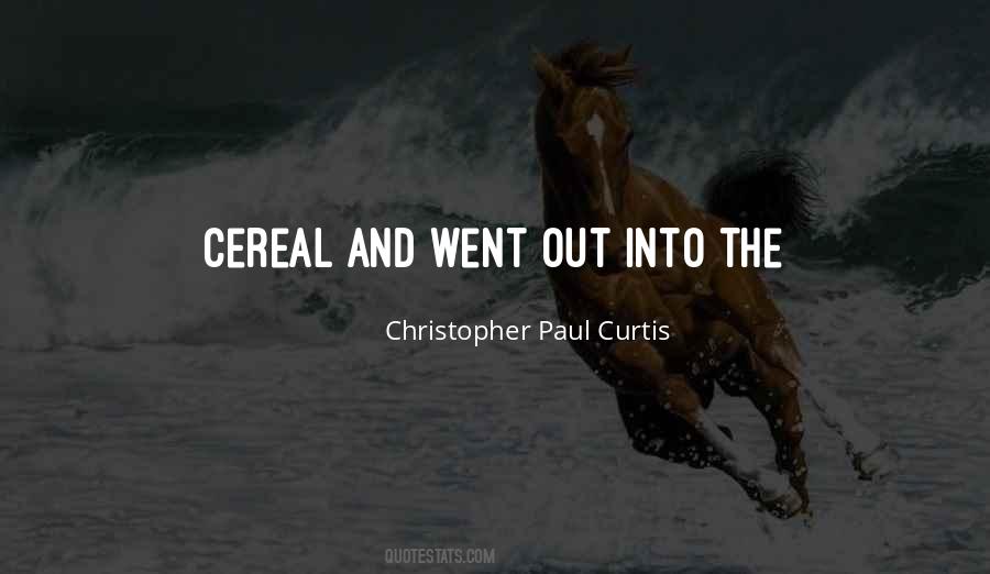 Quotes About Cereal #1658559