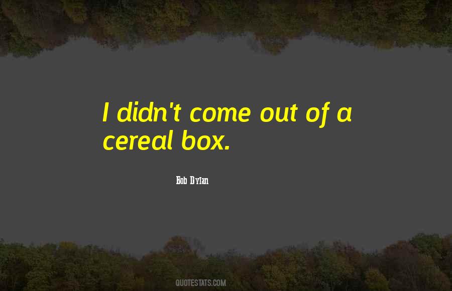 Quotes About Cereal #1762580