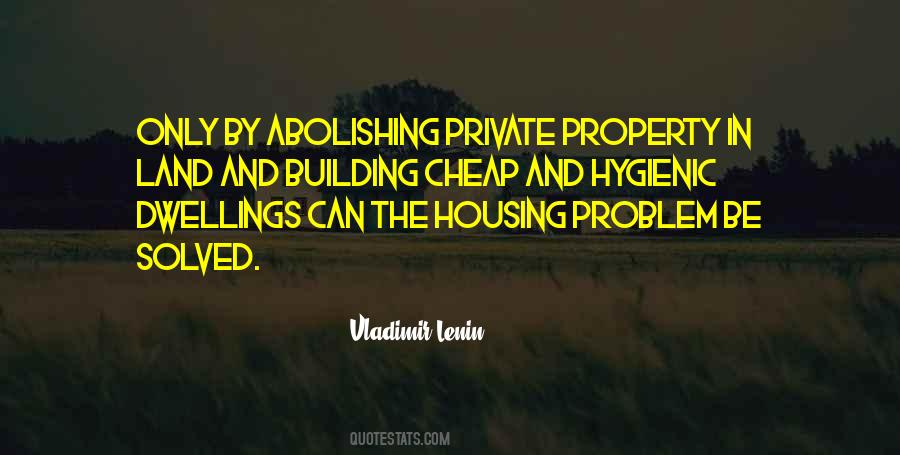 Quotes About Housing #1155410