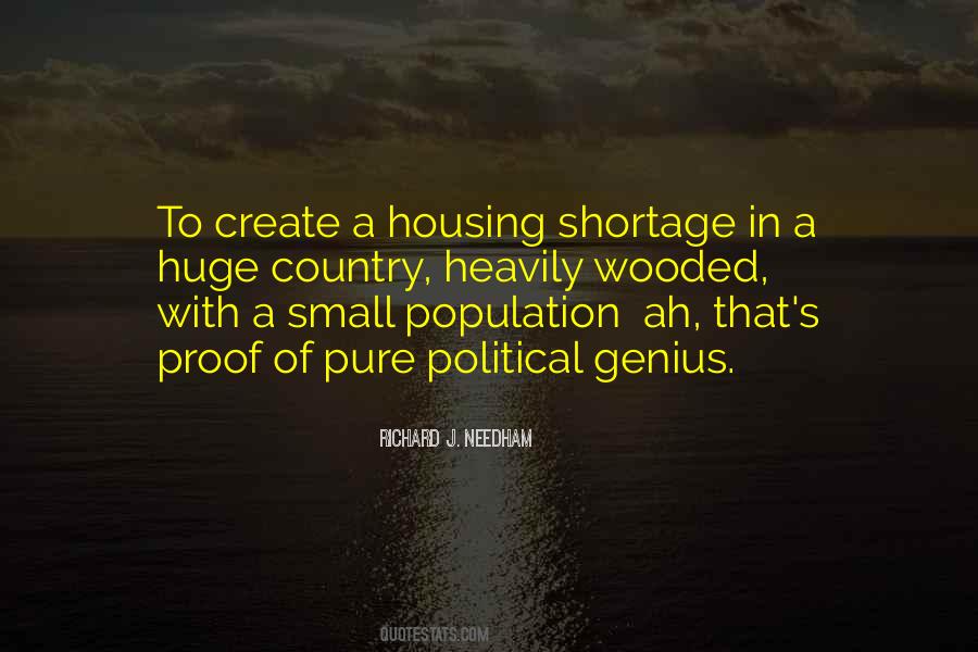 Quotes About Housing #1213086