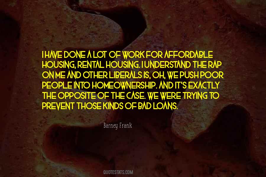 Quotes About Housing #1263518