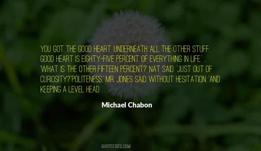 Level Head Quotes #244691