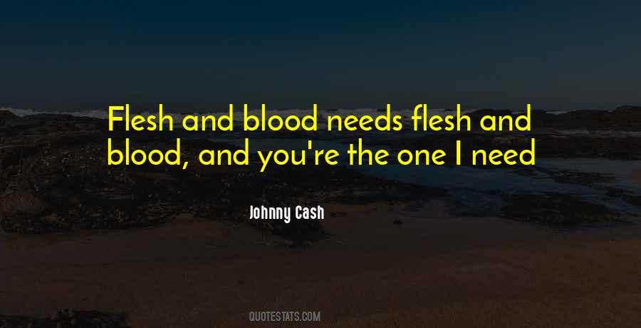 One Flesh Quotes #575207