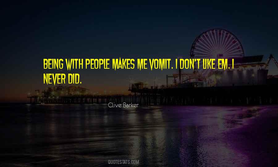 Quotes About Vomit #1179009