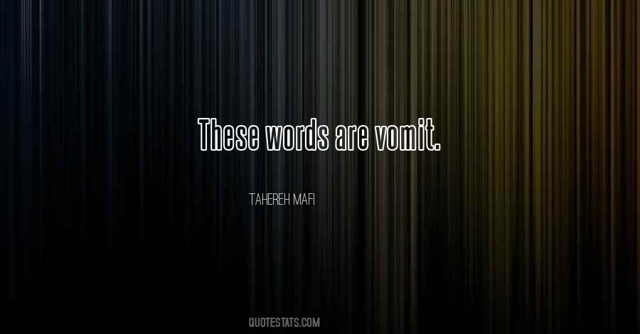 Quotes About Vomit #1631470