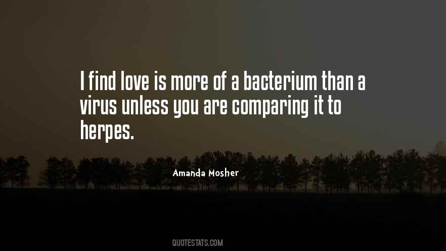 Quotes About Comparing Love #1871562