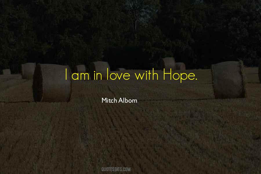 Quotes About Hope In Love #62402