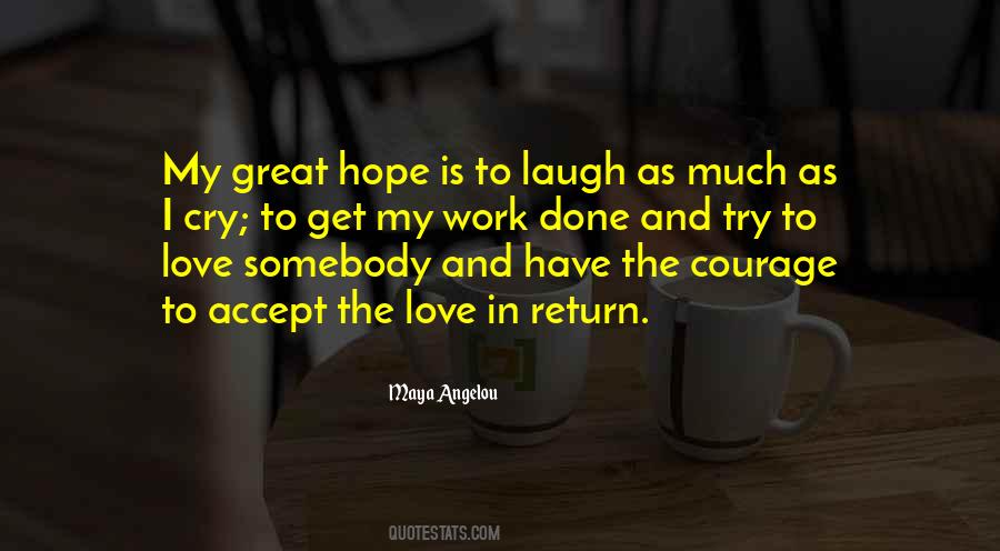 Quotes About Hope In Love #9126