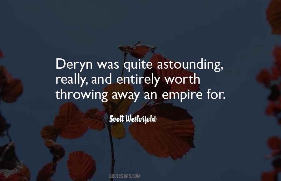 Quotes About Throwing Things Away #200342