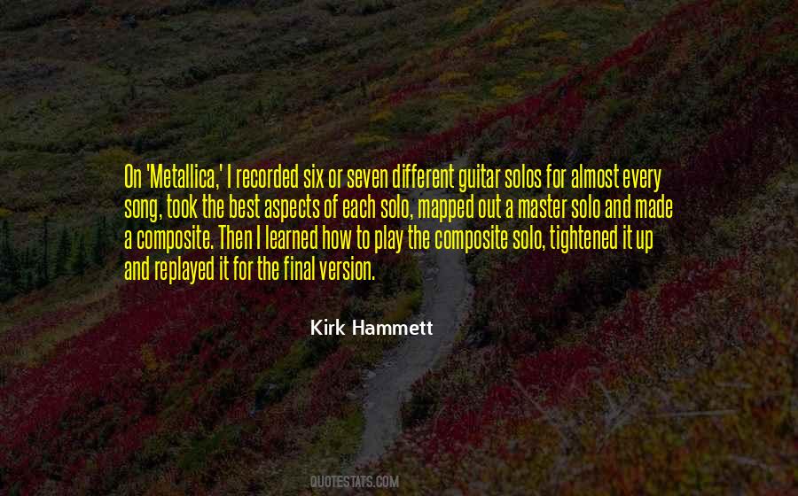 Quotes About Guitar Solos #1306120