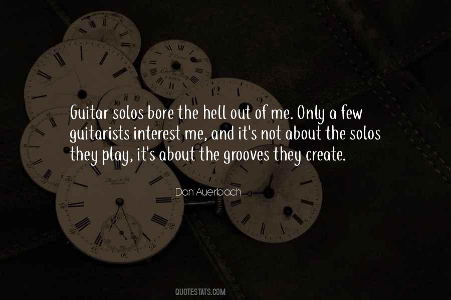 Quotes About Guitar Solos #1813251
