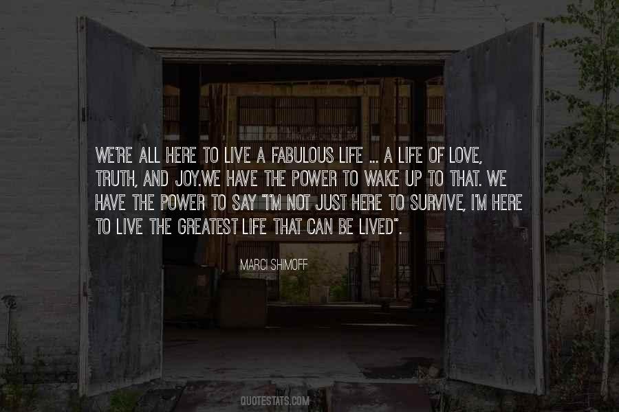 Quotes About The Greatest Love Of All #232454